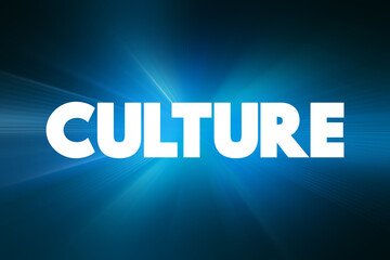 Culture text quote, concept background