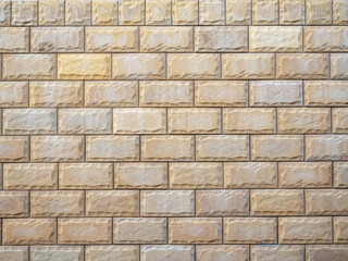 Beautiful texture of decorative stone for finishing facades of houses and fences