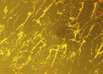 Golden Abstract  decorative paper texture  background  for  artwork  - Illustration