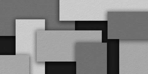 Fondo gris de cuadrados y rectángulos.