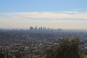 Fototapeta premium Los Angeles Skyline