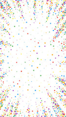 Festive excellent confetti. Celebration stars. Joy