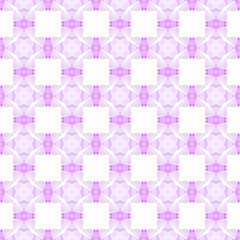 Medallion seamless pattern. Purple fascinating