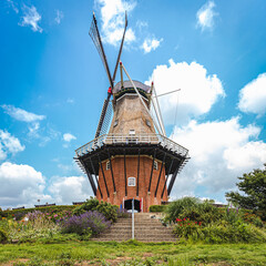 old windmill on the hill