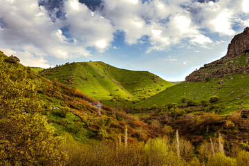 Kurdish mountains in northern Iraq near suleymania