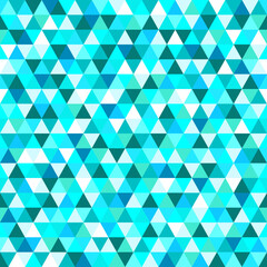 Fototapeta premium Seamless triangle pattern. Geometric wallpaper of the surface. Unique background. Doodle for design. Bright colors. Print for flyers, posters, t-shirts and textiles. Vintage and retro style