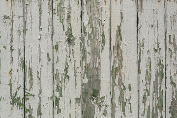Obraz premium Wooden planks old with cracked paint
