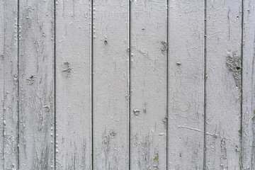 Wooden planks old with cracked paint