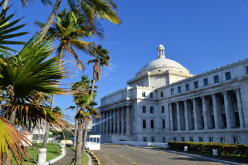 Capitol in San Juan, Puerto Rico - obrazy, fototapety, plakaty