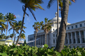 Capitol in San Juan, Puerto Rico - obrazy, fototapety, plakaty