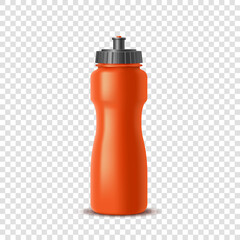 Sport water bottle icon. Fitness equipment for running or jogging. Healthy lifestyle concept