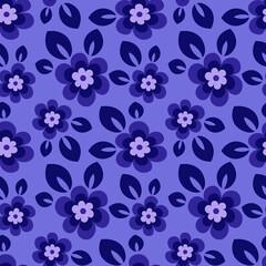 Seamless pattern, endless texture - stylized zwei - graphics - Wallpapers, textiles, packaging