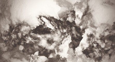 stone wall, abstract background with cracks and stripes, texture rock