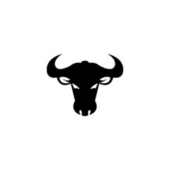 Bull horn logo and symbol template icons app