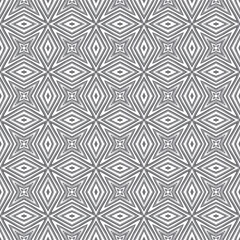 Exotisch naadloos patroon. Zwart symmetrisch