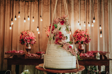 Fototapeta na wymiar wedding cakes