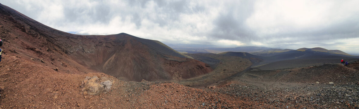 La payunia, volcanic area in mendoza. Argentina.