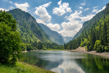 Fototapeta na wymiar Susicko lake in Durmitor National Park, Montenegro