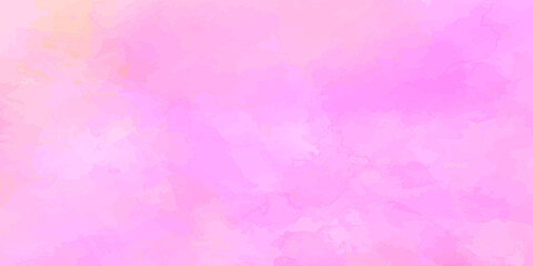 Fototapeta premium Abstract magenta shades aquarelle illustration. Watercolor canvas for creative grunge design, vintage cards, retro templates.Soft pastel pink watercolour background painted on white paper texture