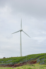 Overcast landscape of the Penghu Island