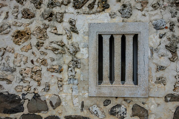 Antique rock house in Penghu island