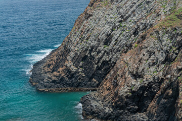 Obraz premium Sunny landscape of the Penghu Island