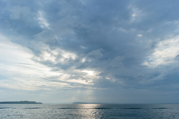 Sunny landscape of the Penghu Island