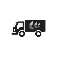 truck logo vector