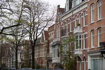 Old houses of Amsterdam