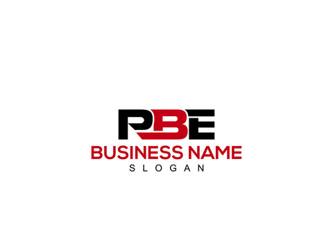 Monogram PBE Logo, Letter PB logo icon concept with creative design for all kind of use