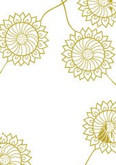 abstract floral background