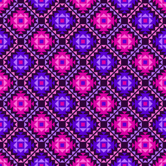 purple carpet. ethnic repetitive background. abstract geometric ornament. vector seamless pattern. fabric swatch. wrapping paper. continuous print. design element for home decor, apparel, textile