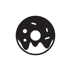 doughnut icon vector design templates white on templates