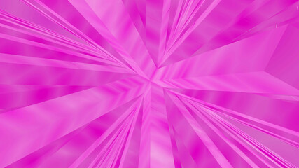 Pink striped rectangle pole (3D Rendering)