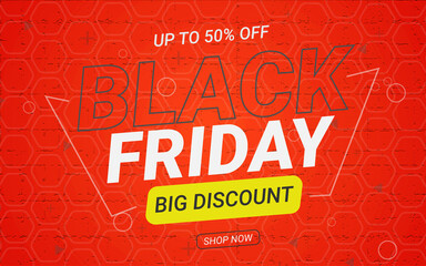 Black Friday sale Big discount vector file