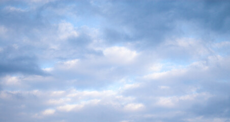 blue sky with clouds