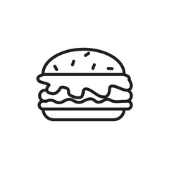 hamburger icon vector design templates white on background