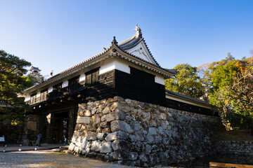 日本の百名城である高知城