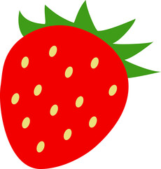 シンプルないちご