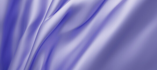 Kleur van het jaar 2022 zeer peri ontwerp van doek violette achtergrond 3D render