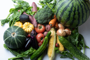 たくさんの野菜