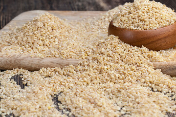 bulgur porridge is made from wheat grain