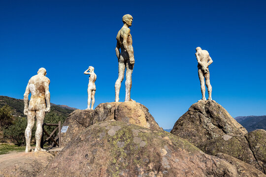Mirador de la Memoria, El Torno, Caceres, Extremadura, Spain.