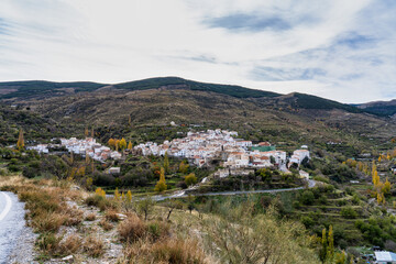 Fototapeta na wymiar Bacares located in Sierra de Los Filabres in Almeria Province, Andalusia, Spain