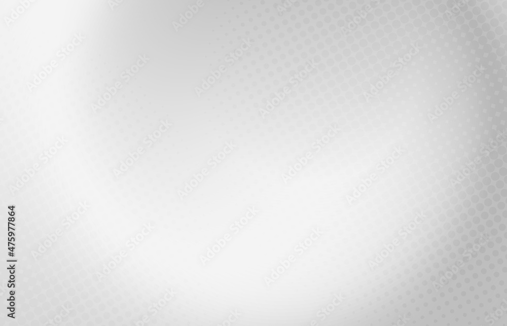 Poster abstract gradient white swirl artwork with halftone template. overlapping design for copy space of t