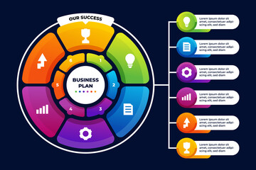 Circular Infographic Presentation Template