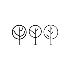 Tree Icon Illustration