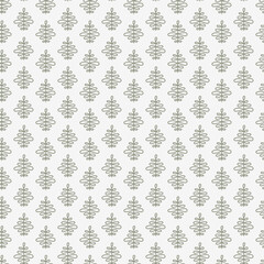 Trendy abstract leaves pattern