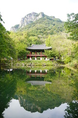 Fototapeta na wymiar 내장산, Naejang mountain, Jeongeup-si, Jeollabuk-do, Republic of Korea
