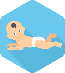 Fototapeta premium Play Baby